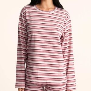 STRIPE JERSEY STRIPE PARKE OVERSIZED LONG SLEEVE
